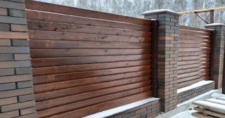 Столбы для забора из кирпича в Моршанске - Выгодные цены от 3171 рублей