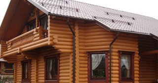 Строительство дома из оцилиндрованного бревна в Моршанске - от 132964 рублей